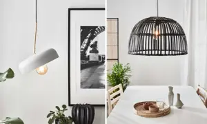 Nowoczesne lampy wiszące i inspiracje, jak wymienić żyrandol, by odmienić wnętrze.