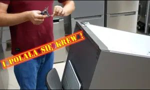 Jak przełożyć drzwi w lodówce Amica - proste kroki na YouTube