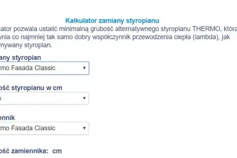 Ile styropianu na elewację? Oblicz optymalną grubość izolacji