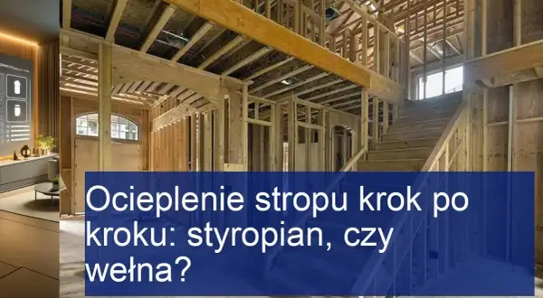 Jak tanio ocieplić strop? Najlepsze materiały i proste metody