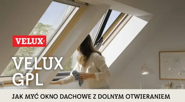 Jak umyć okno dachowe Velux bez smug i trudnych plam