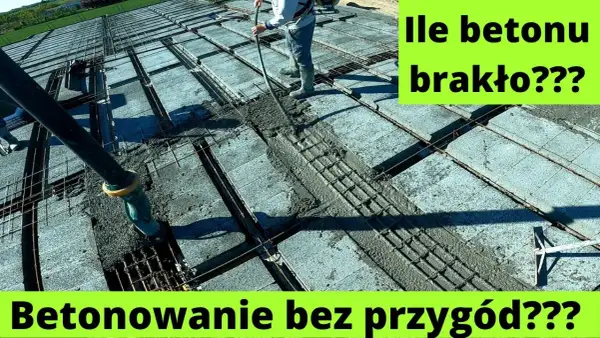 Ile betonu na strop? Dokładne obliczenia i wskazówki