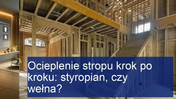 Jak tanio ocieplić strop? Najlepsze materiały i proste metody